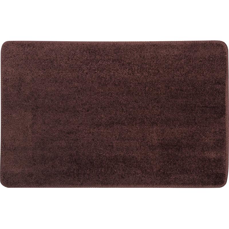 Коврик для ванной комнаты Presto 45x70 см цвет коричневый