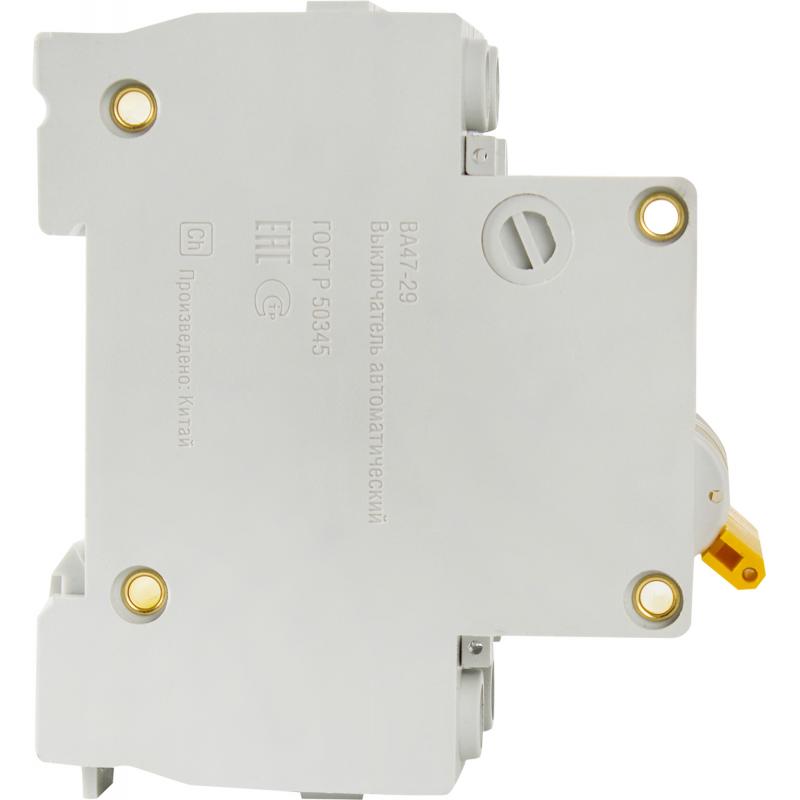 Автоматический выключатель IEK Home ВА47-29 2P N C40 А 4.5 кА