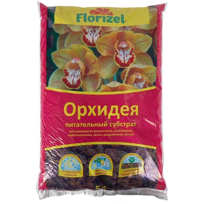 Топырақ орхидеяға арналған Florizel 5 л субстрат