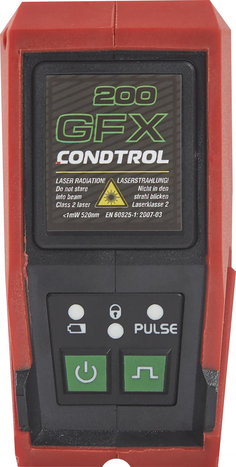 Уровень лазерный Condtrol GFX200 зеленый луч, 20 м
