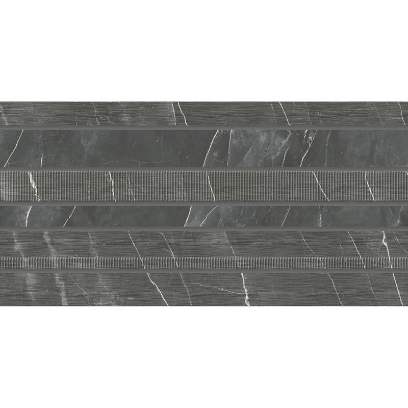 Плитка қабырғалық Azori Hygge Grey Mix 31.5x63 см 1.59 м² бетон түсі сұр жолақтар
