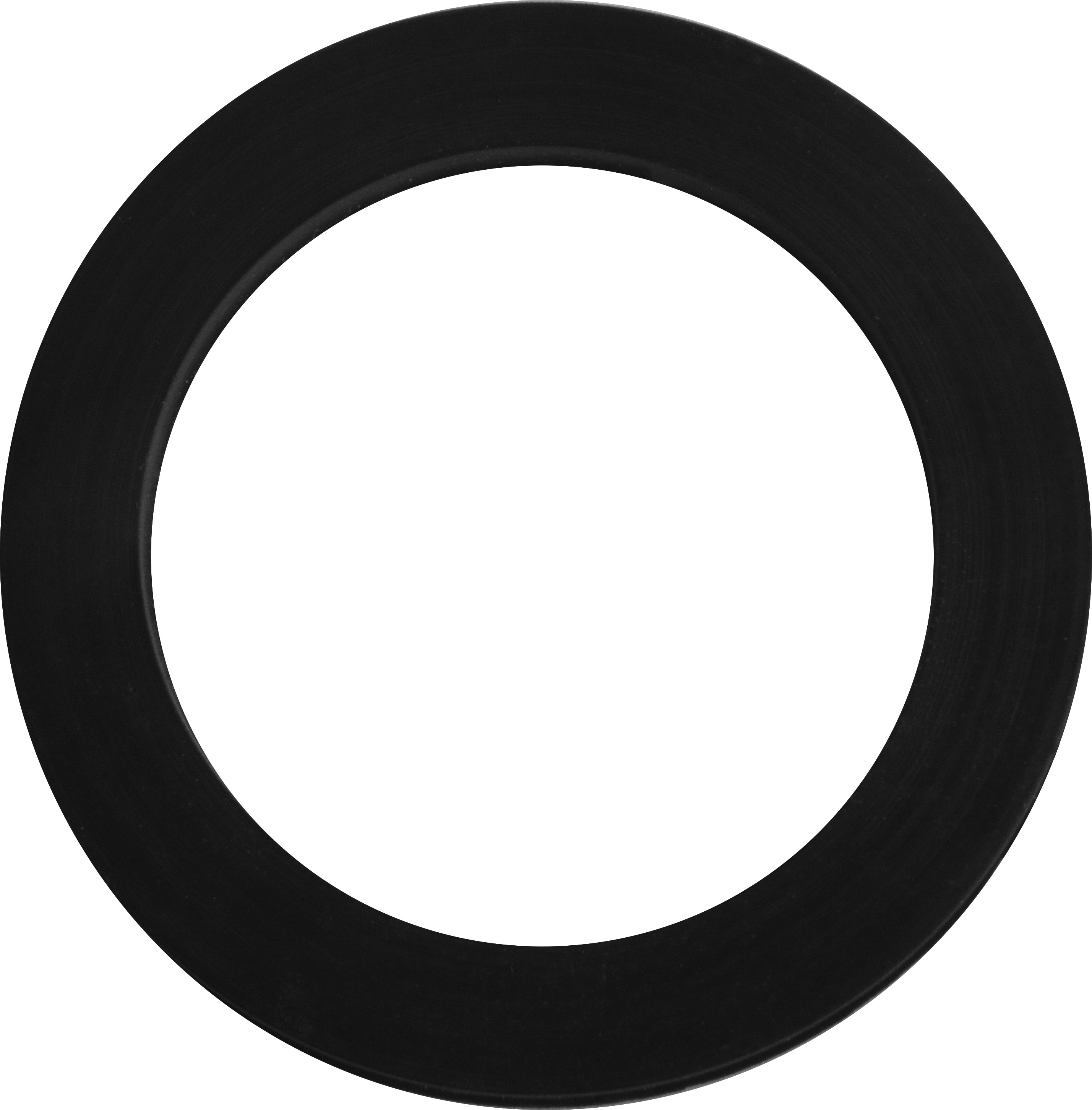 Черный круг с дыркой