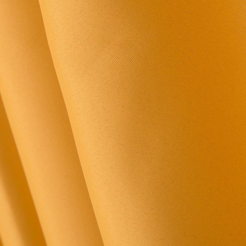 Штора на ленте со скрытыми петлями блэкаут Inspire Alycia 200x280 см цвет желтый Solemio 1