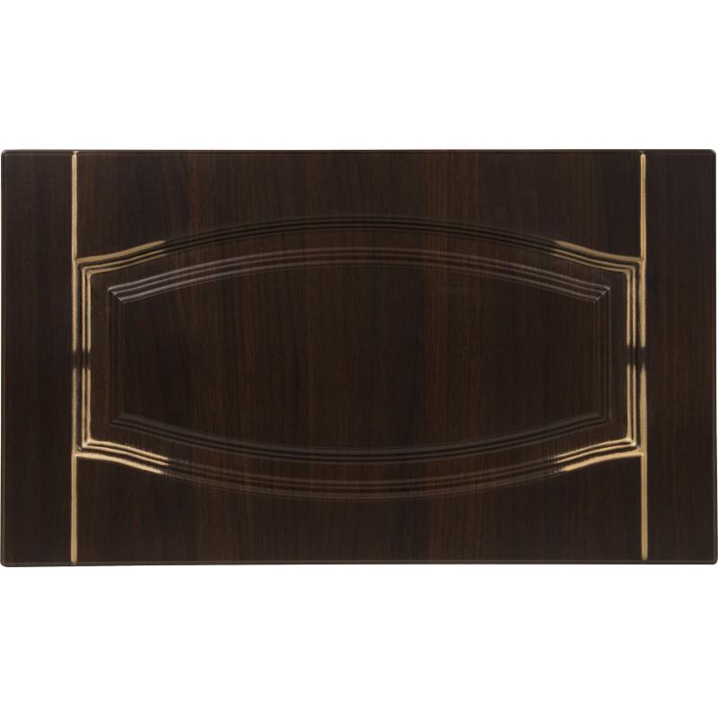 Дверь для кухонного шкафа «Византия», 60х35 см, цвет тёмно-коричневый