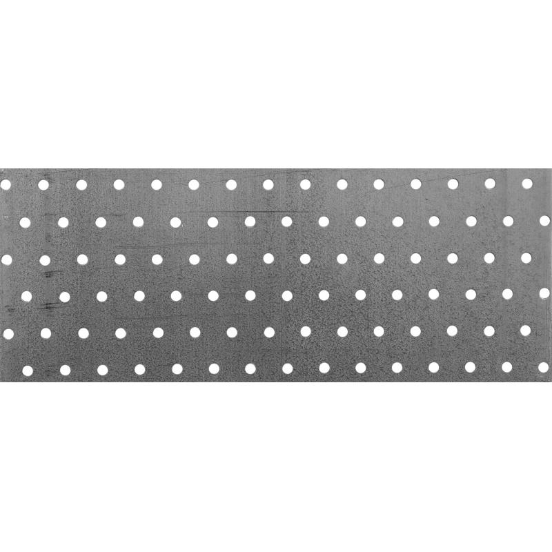 Пластина соединительная PS 300x100x1.8 оцинкованная сталь цвет серебро