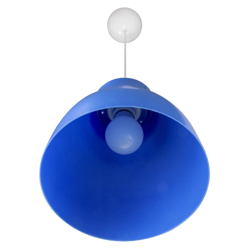 Светильник потолочный подвесной 2221/1 Е27 цвет синий