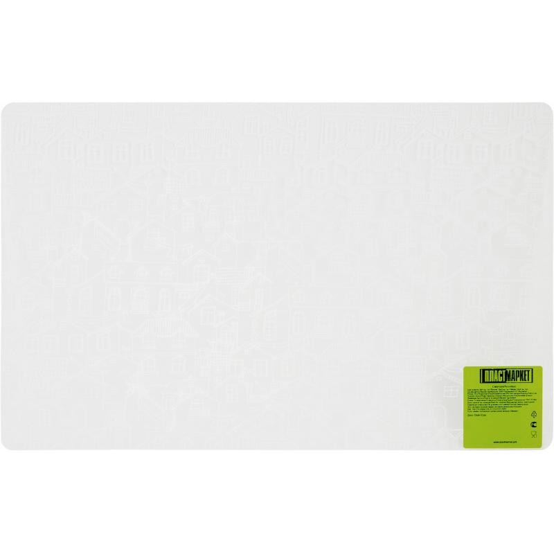 Салфетка сервировочная Сноунтаун 26x41 см прямоугольная ПВХ цвет прозрачный