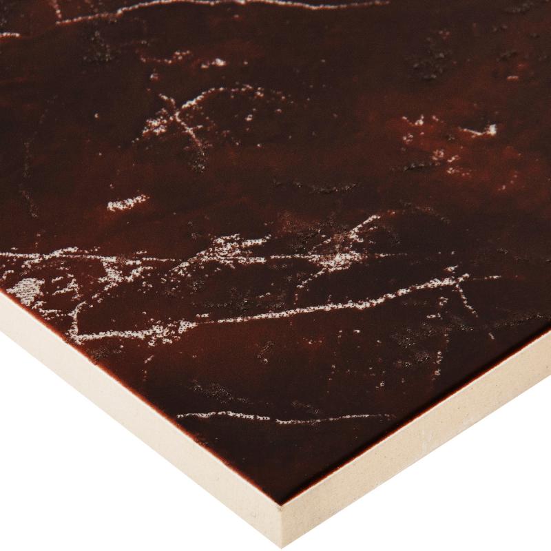 Плитка напольная Pietra 43x43 см 1.29 м2 цвет коричневый