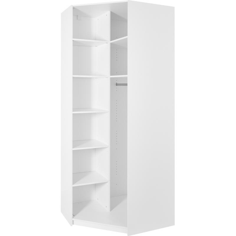 Каркас углового шкафа Лион 98.2x232.2x85.2 см ЛДСП цвет белый