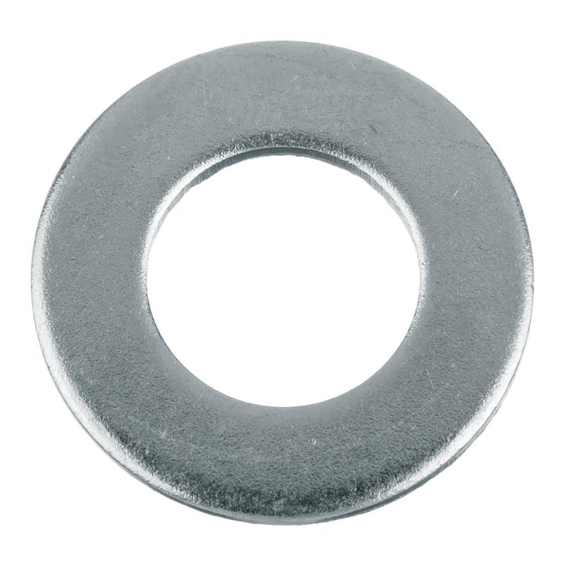 Шайба DIN 125A 10 мм оцинкованная сталь цвет серебристый 12 шт.