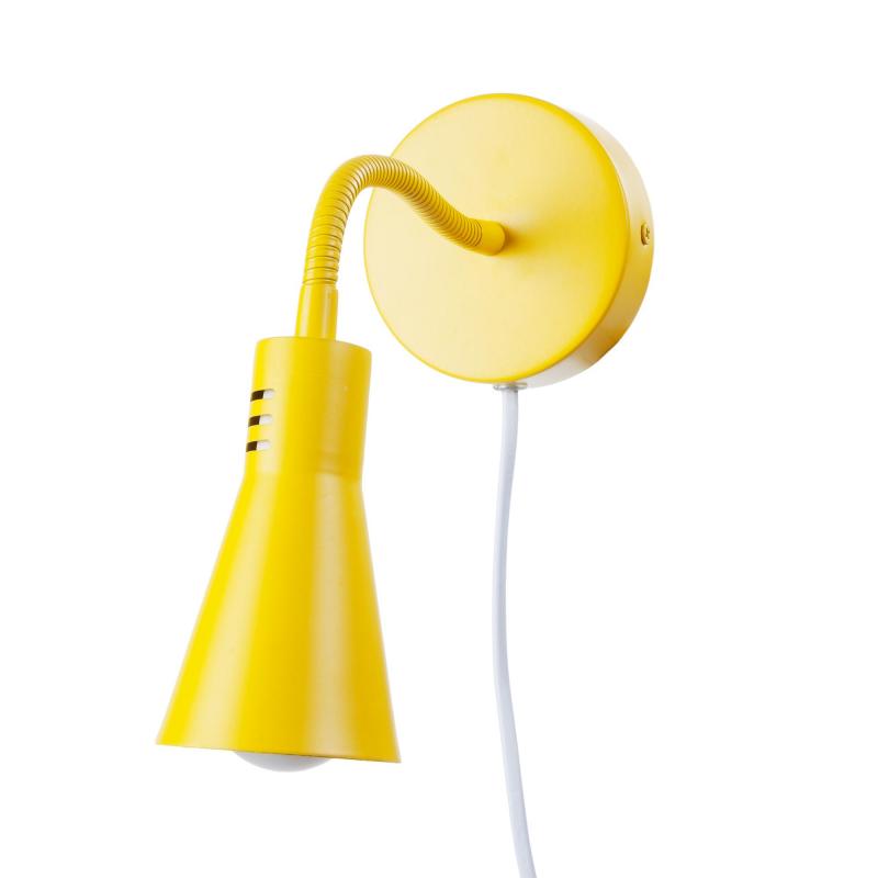 Настенный светильник Inspire «Skit» цвет жёлтый