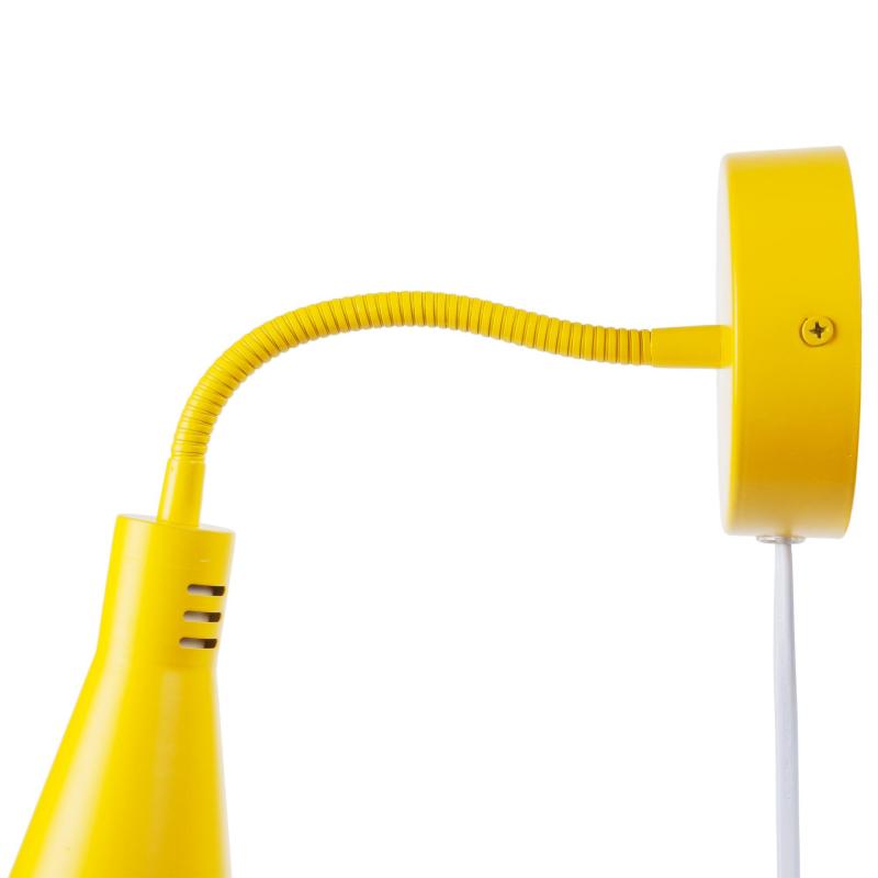Настенный светильник Inspire «Skit» цвет жёлтый