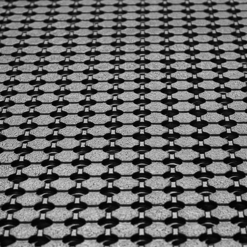 Коврик Inspire придверный резина LIMERIA 120x180 см цвет черный
