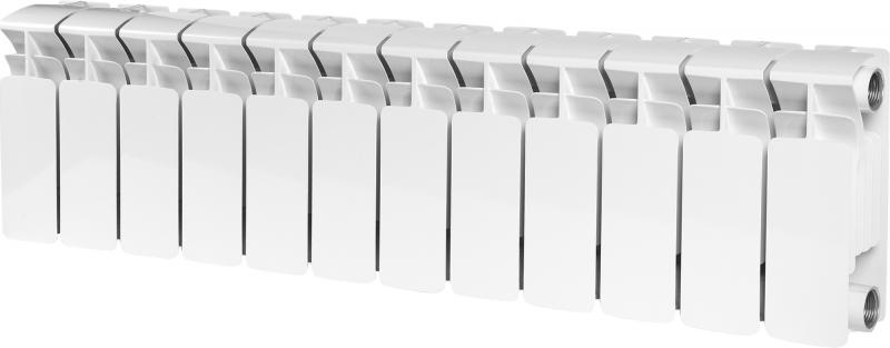 Радиатор Rifar Base 200/100 биметалл 12 секций боковое подключение цвет белый