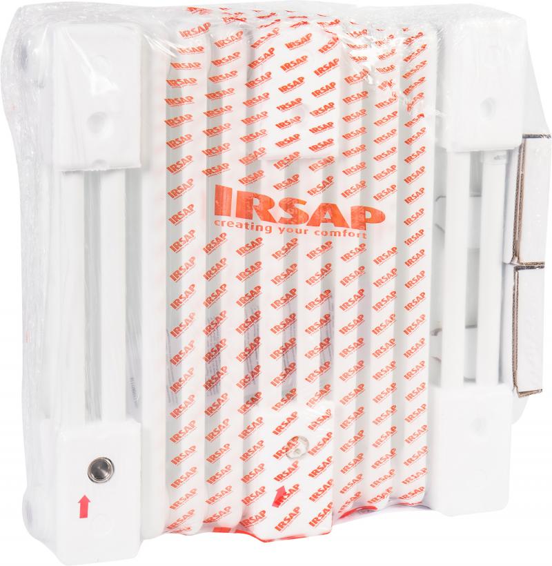 Радиатор Irsap Tesi 30565 12 секциялы 560x567 мм бүйірлік қосылу болат ақ