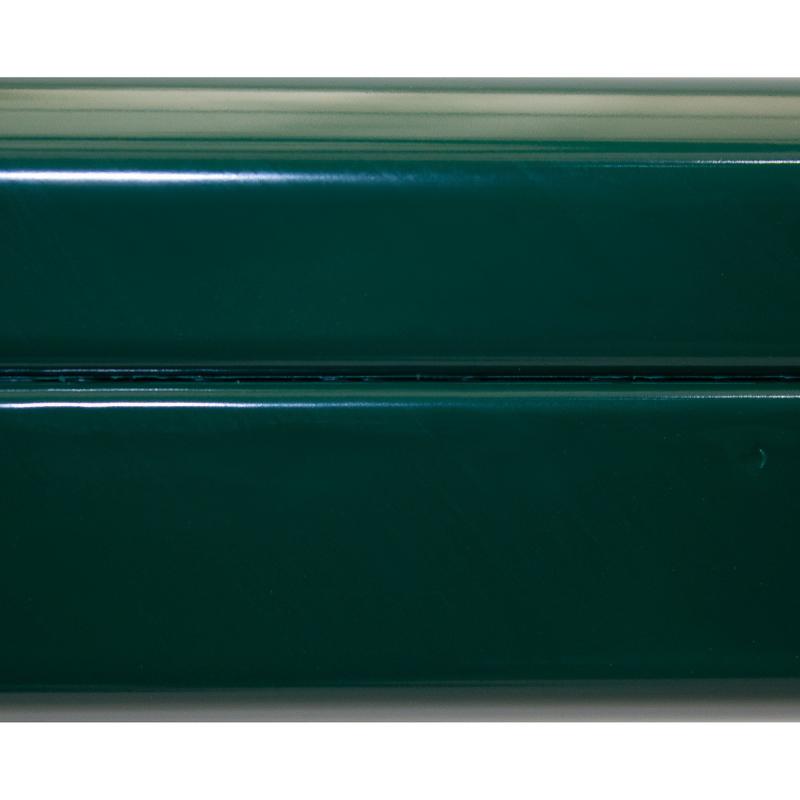 Столб для забора полукруглый Grand Line 51х2500 мм зелёный