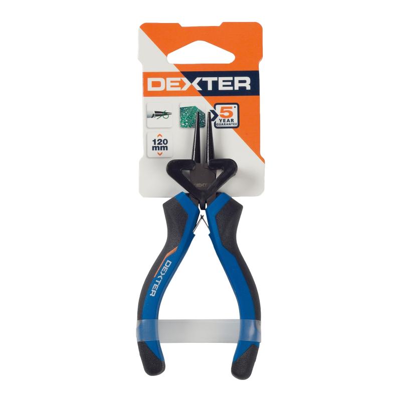 Мини-круглогубцы Dexter HBN2D30 120 мм