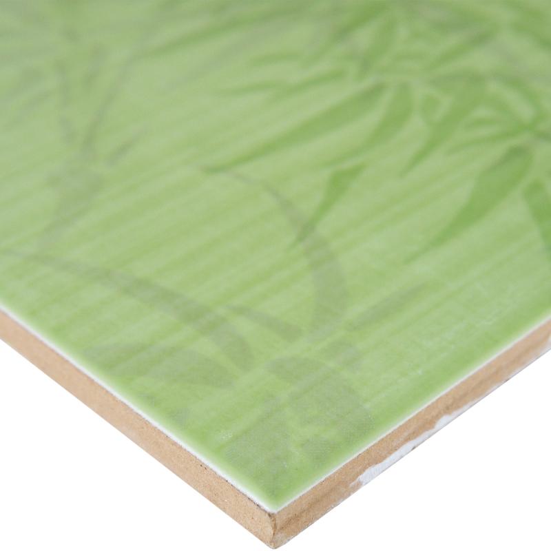 Плитка настенная Jungle 25x35 см 1.4 м2 цвет зеленый