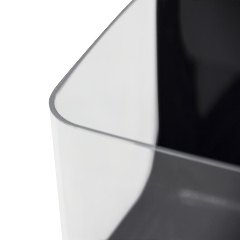 Короб для пенала прямоугольный Sensea Remix цвет черный 12x10.7x17.5 см