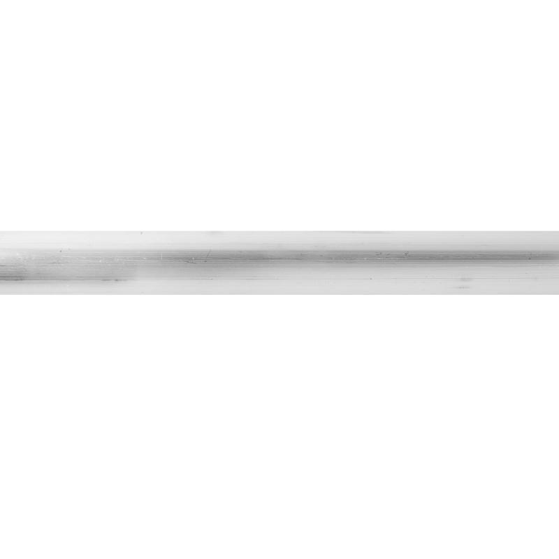 Труба 25x1x2000 мм, алюминий, цвет серебристо-белый