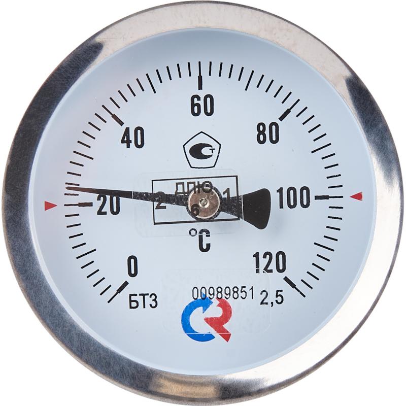 Осьтік термометр Росма БТ-31.211 120С Дк63 1/2" шток 46 мм  00000002409