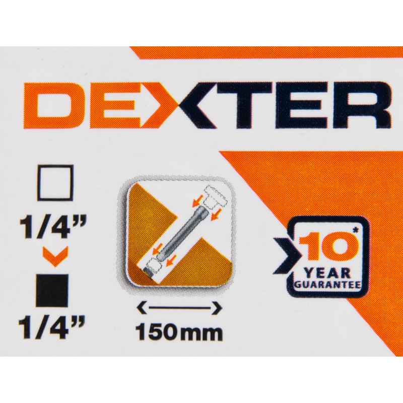 Удлинитель Dexter 1/4" 150 мм