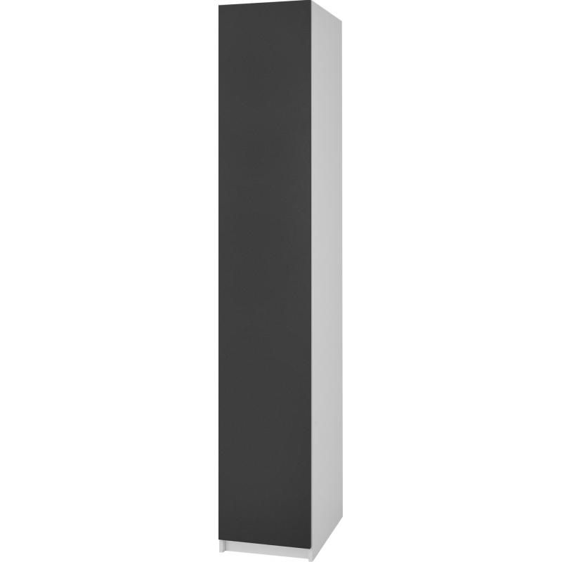 Дверь для шкафа Лион 39.6x225.8x1.6 см ЛДСП цвет графит
