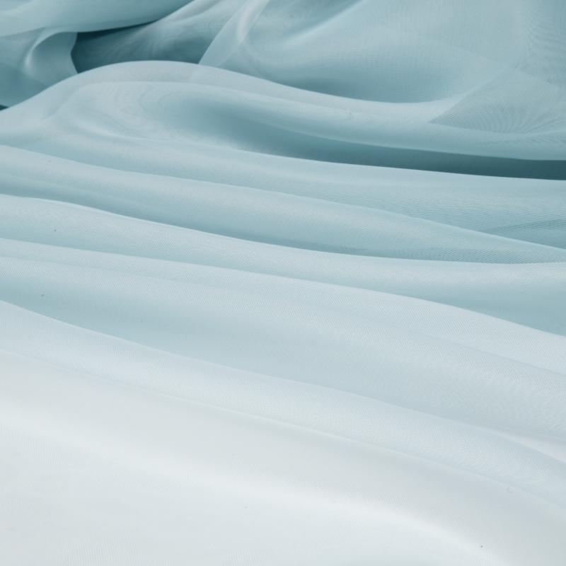 Тюль на ленте, вуаль, 300х280 см, цвет голубой