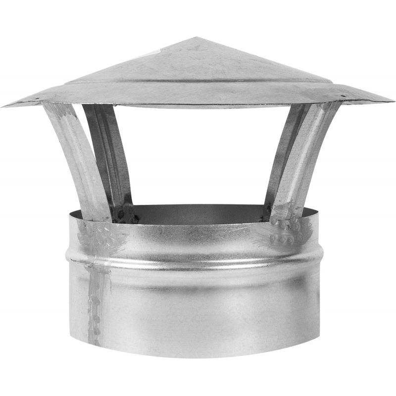 Зонт вентиляционный Ore D160 мм оцинкованный металл