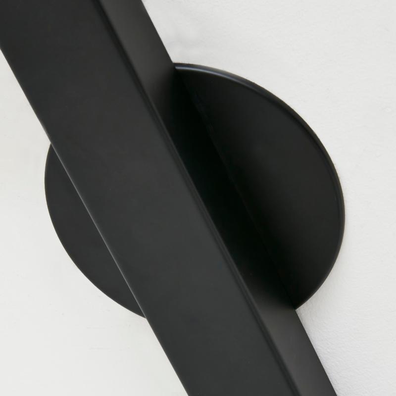 Светильник подвесной светодиодный Inspire Flut, 17 м² теплый белый свет, цвет черный