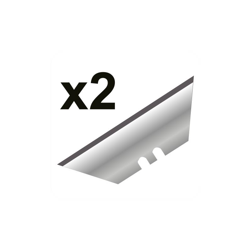 Нож трапециевидный NN в металлическом корпусе 9 мм