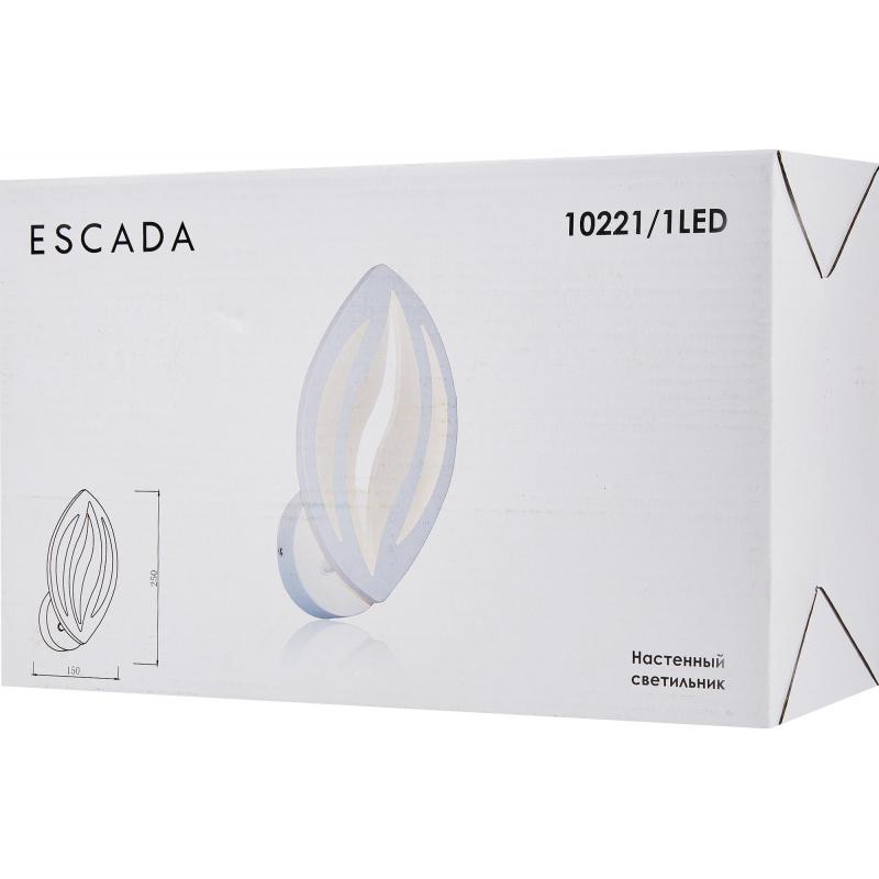 Бра светодиодное Escada 10221/1, нейтральный белый свет, цвет белый