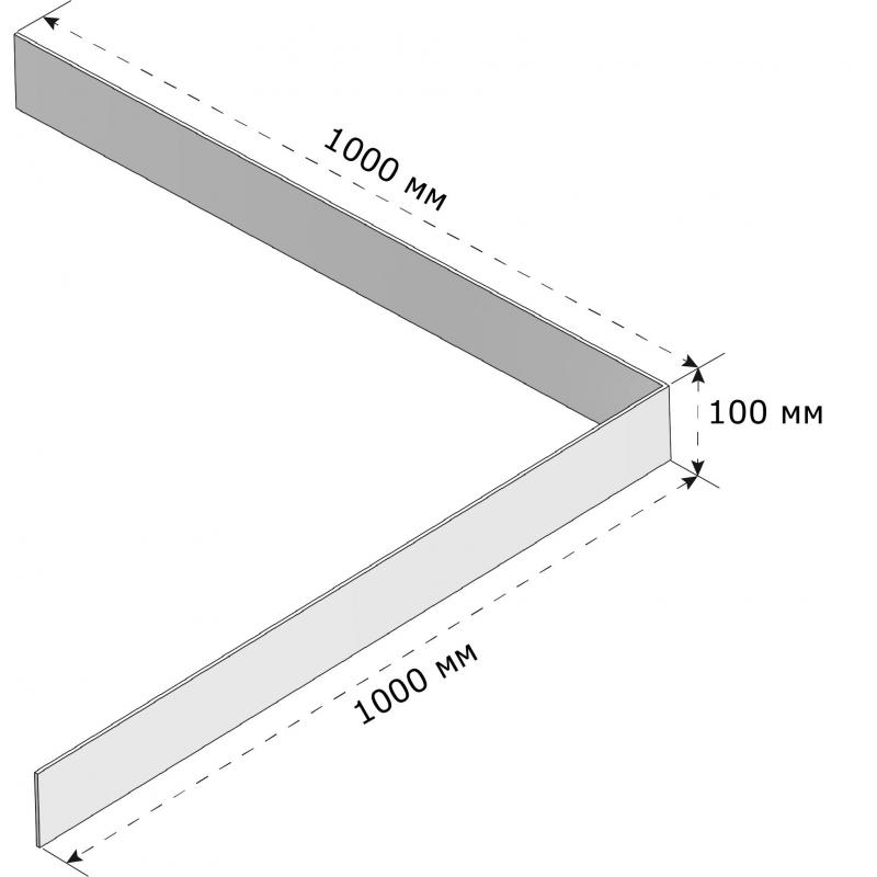 Душевая панель Sensea Slim акрил 100x100 см