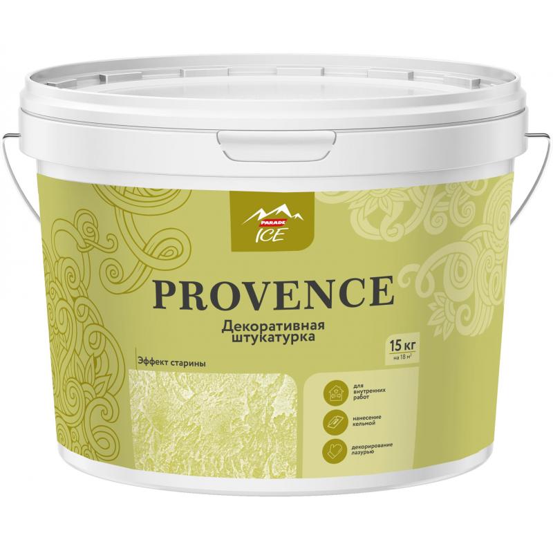Сылақ сәндік Parade Ice Provence 15 кг түсі ақ