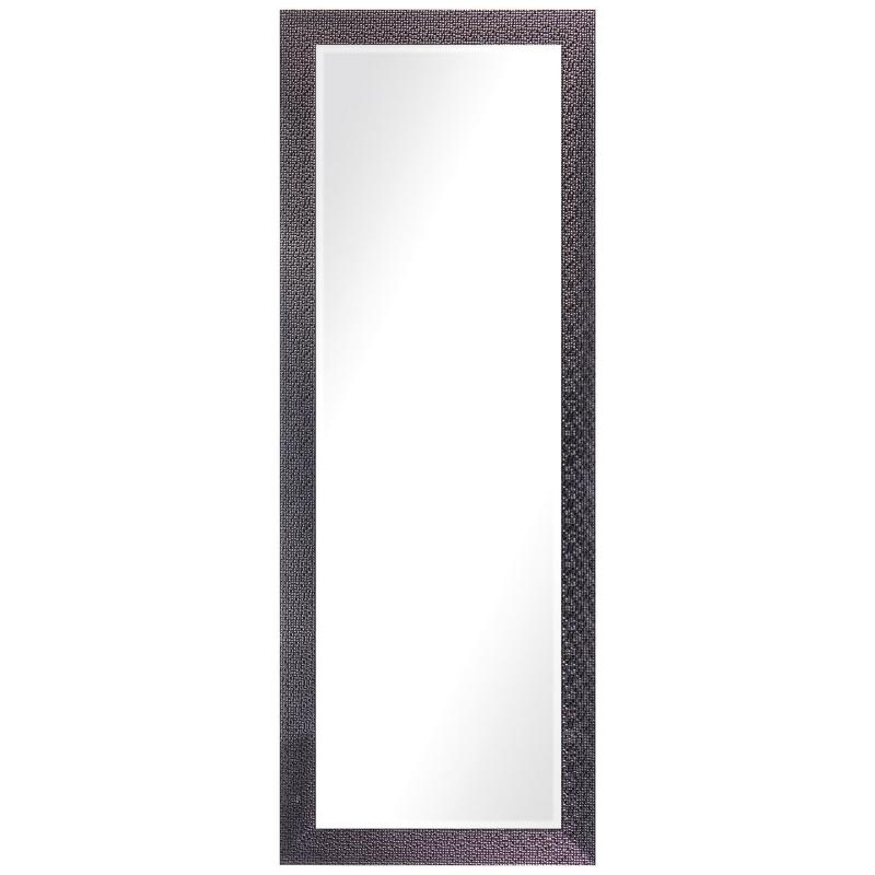 Зеркало в раме Мозаика 60х160 см цвет чёрный