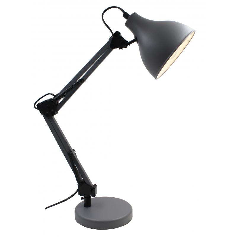 Рабочая лампа настольная Inspire Ennis, цвет серый