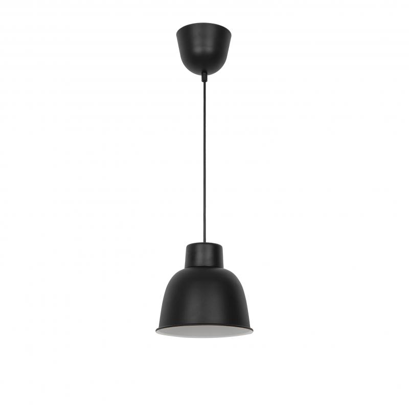 Подвесной светильник Inspire Melga E27x1 металл цвет черный