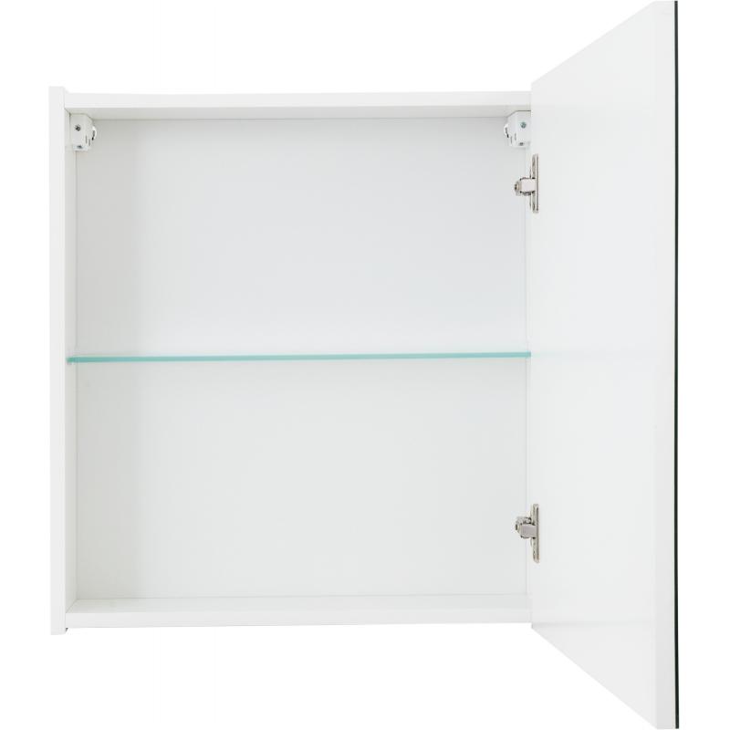 Шкаф зеркальный подвесной «Софи» 60x55 см цвет белый