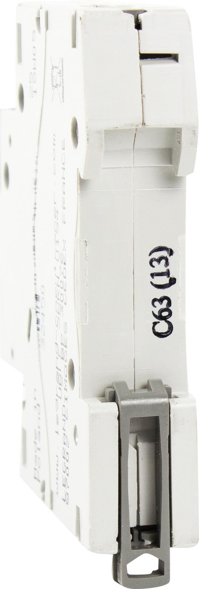 Автоматический выключатель Legrand TX3 1P C63 А 6 кА
