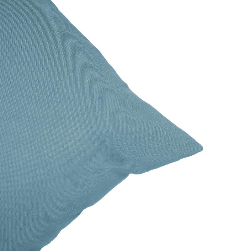 Подушка Pharell 40x40 см цвет синий Aqua 3