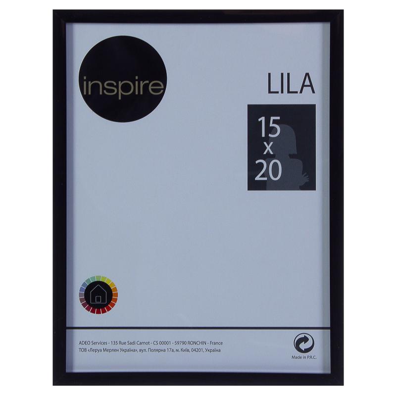 Рамка Inspire Lila 15х20 см,түсі қара