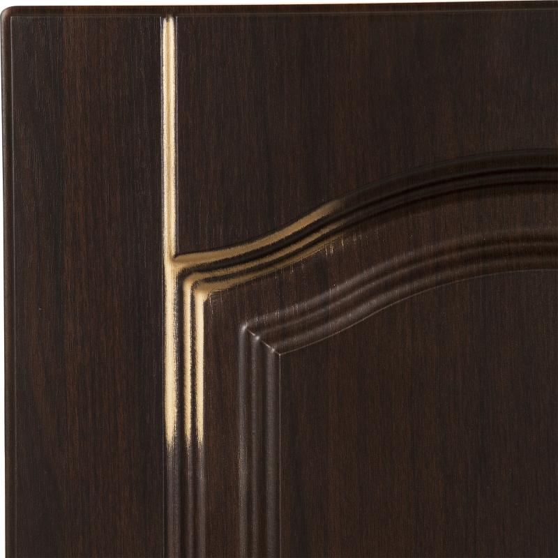 Дверь для кухонного шкафа «Византия», 40х70 см, цвет тёмно-коричневый
