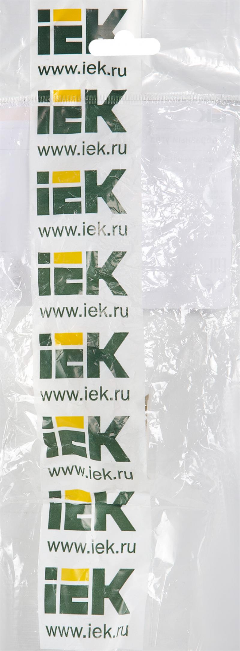 Кабель-арнаға арналған үшайыр IEK КМТ  16х16 мм түсі ақ 4 дана