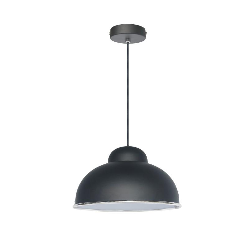 Светильник подвесной Inspire Farell 1 лампа E27x60 Вт цвет чёрный