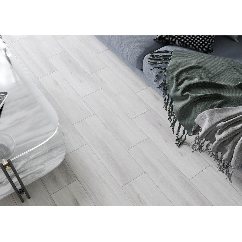 Глазурованный керамогранит Cersanit Stockholm 18.5x59.8 см 1.216 м² матовый цвет серый