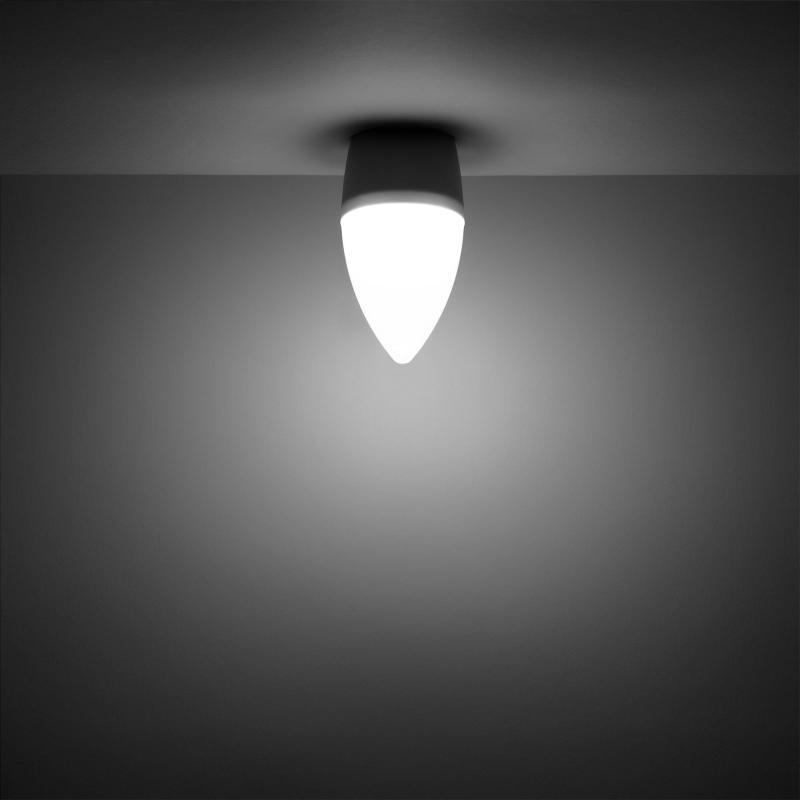 Лампа светодиодная Gauss E27 170-240 В 7.5 Вт свеча матовая 600 лм нейтральный белый свет
