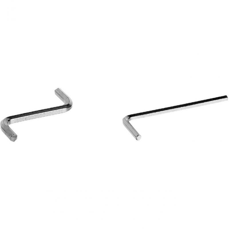 Ключи для мебельной стяжки SW3 и SW4 4х59 мм металл цвет хром 4 шт.