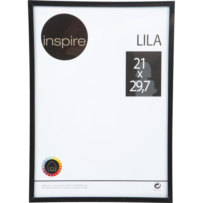 Рамка Inspire Lila 21x29.7 см түсі қара