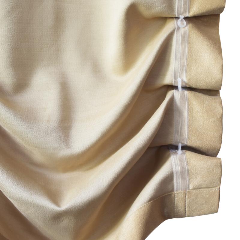 Лента для римских штор 65 мм цвет белый