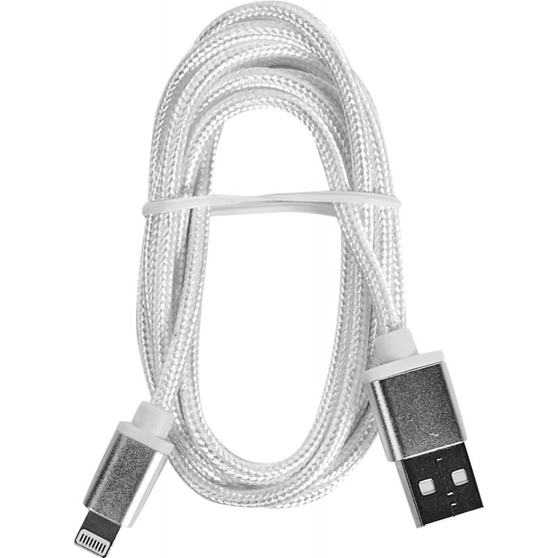 Кабель Oxion USB-Lightning 1.3 м 2 A түсі ақ